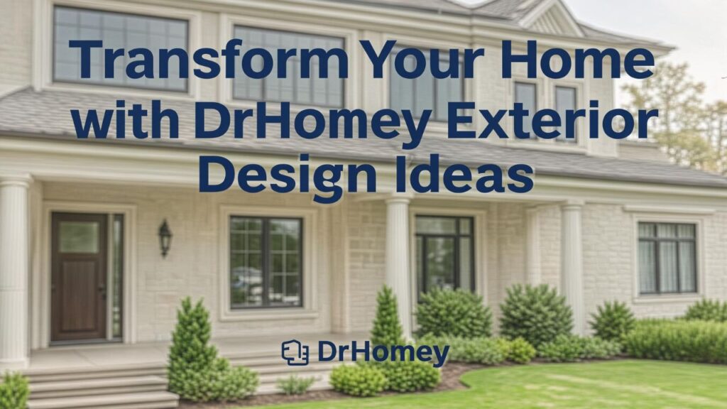 Transform Your Home with DrHomey Exterior Design Ideas
