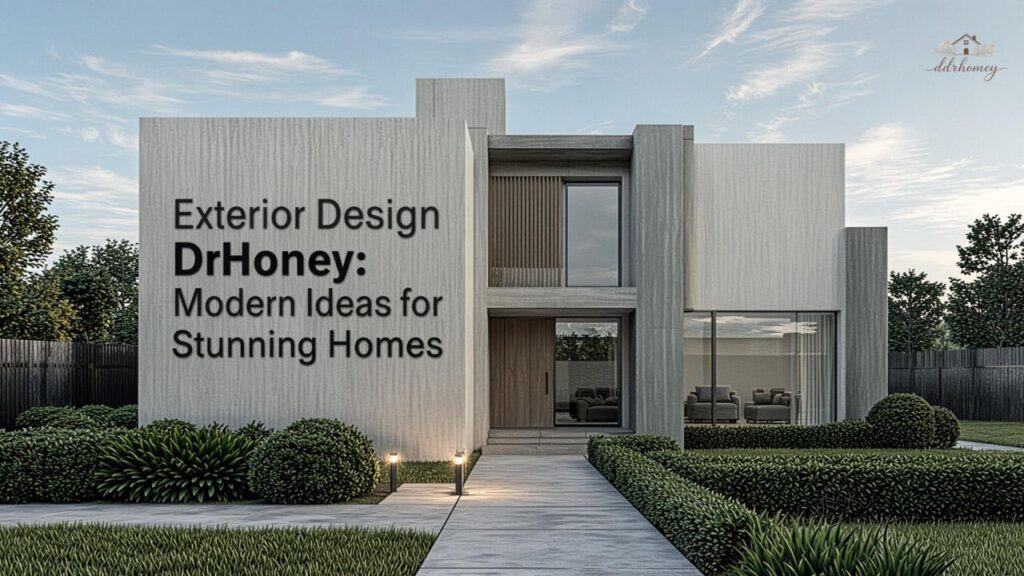 Exterior Design DrHomey: Modern Ideas for Stunning Homes