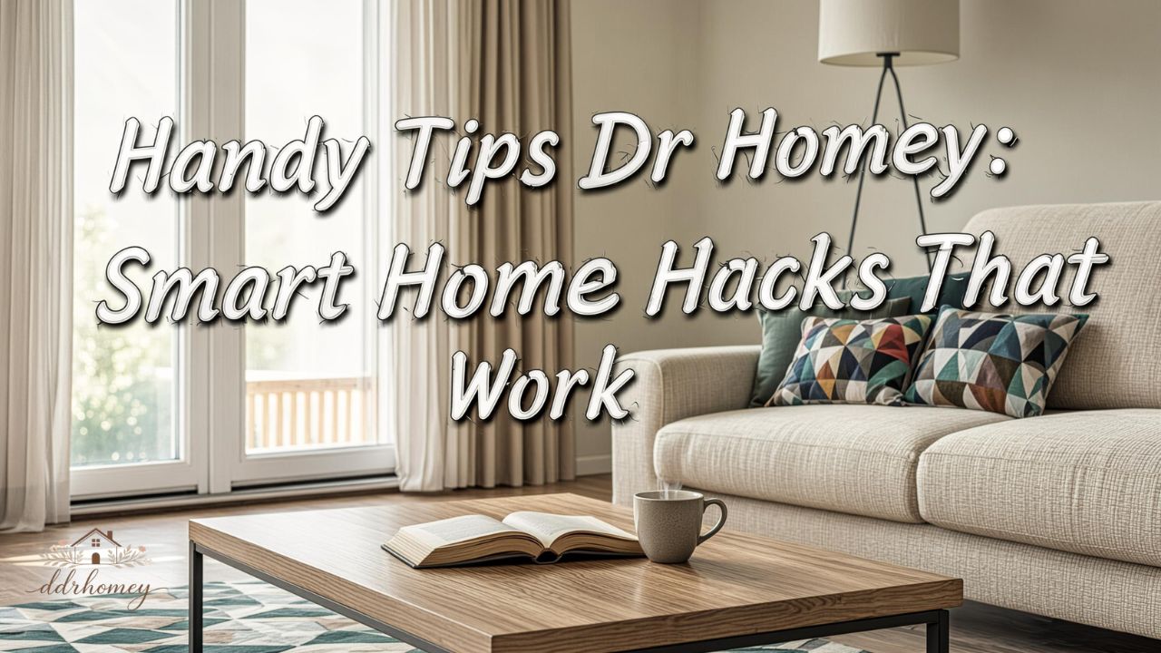 Handy Tips Dr Homey: Smart Home Hacks That Work