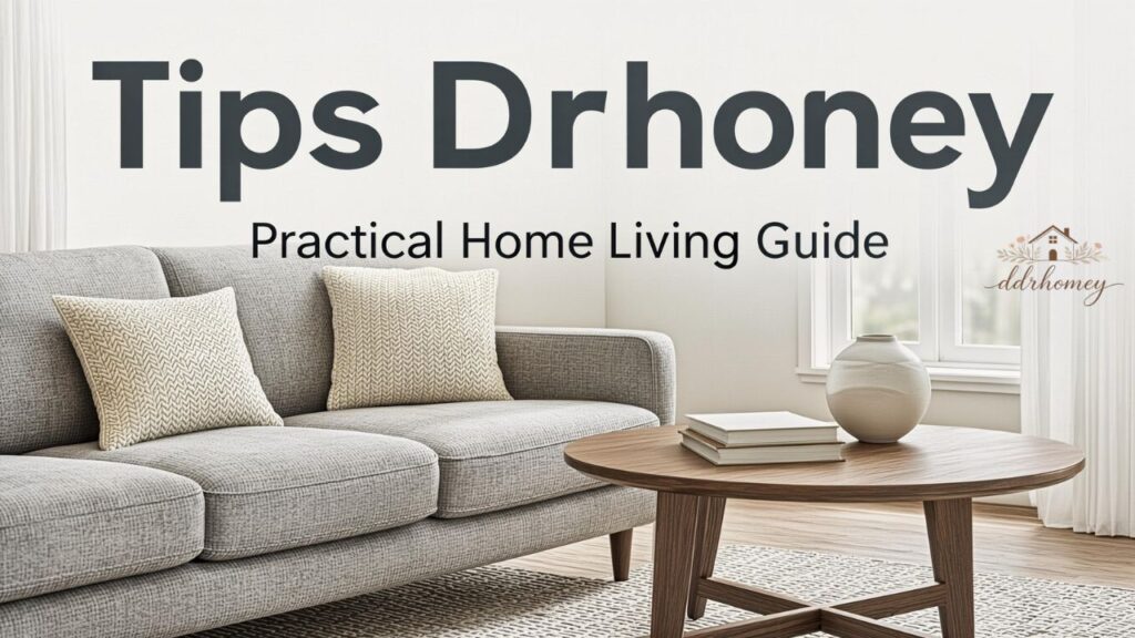 Tips Drhomey: Practical Home Living Guide