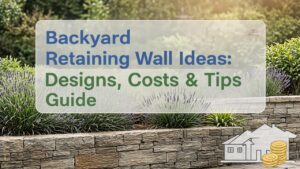 Backyard Retaining Wall Ideas: Designs, Costs & Tips Guide