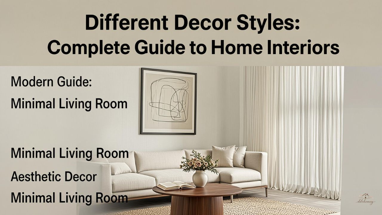 Different Decor Styles: Complete Guide to Home Interiors