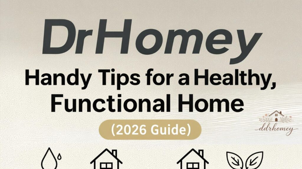 DrHomey Handy Tips for a Healthy, Functional Home (2026 Guide)