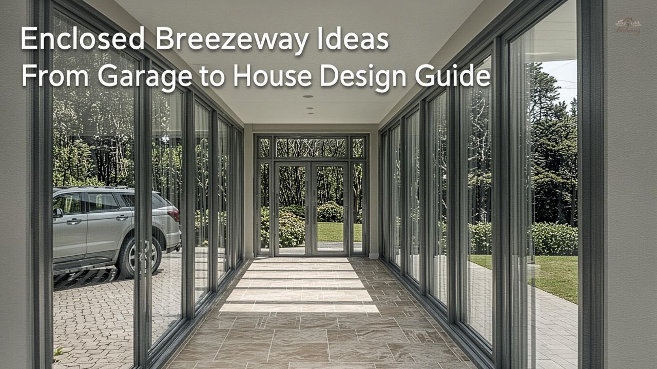 Enclosed Breezeway Ideas From Garage to House Design Guide