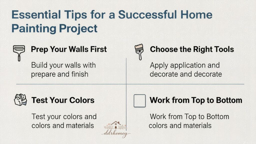 Essential Tips for a Successful Home Painting Project