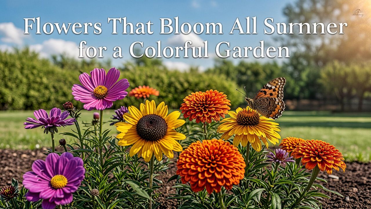 Flowers That Bloom All Summer for a Colorful Garden