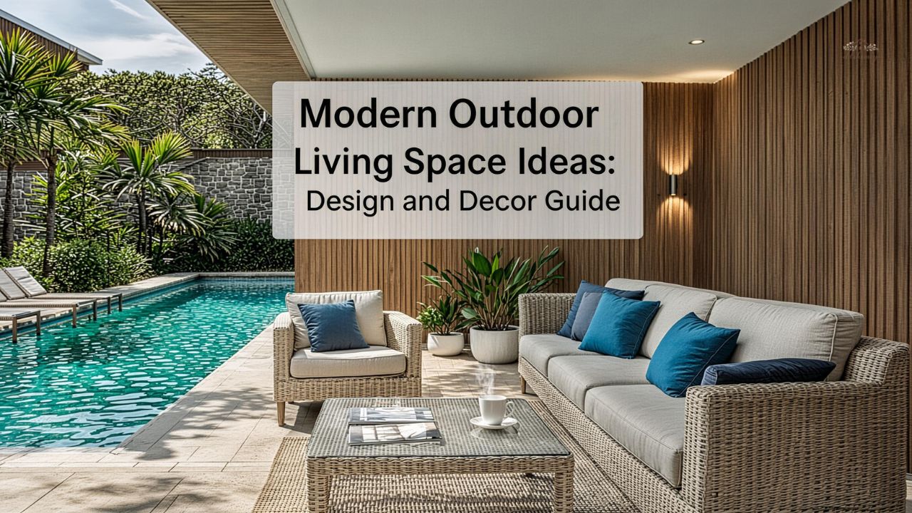 Modern Outdoor Living Space Ideas: Design and Decor Guide