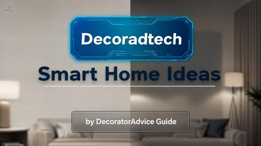Decoradtech Smart Home Ideas by DecoratorAdvice Guide