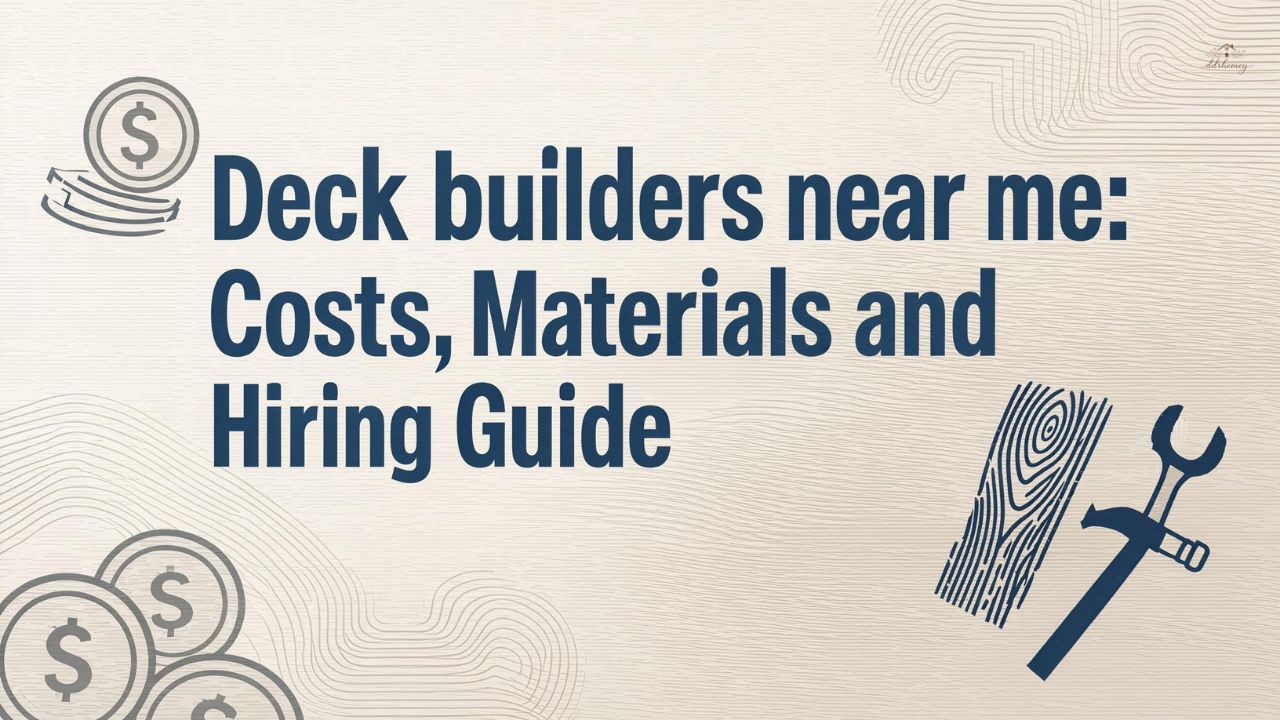 Deck builders near me: Costs, Materials and Hiring Guide