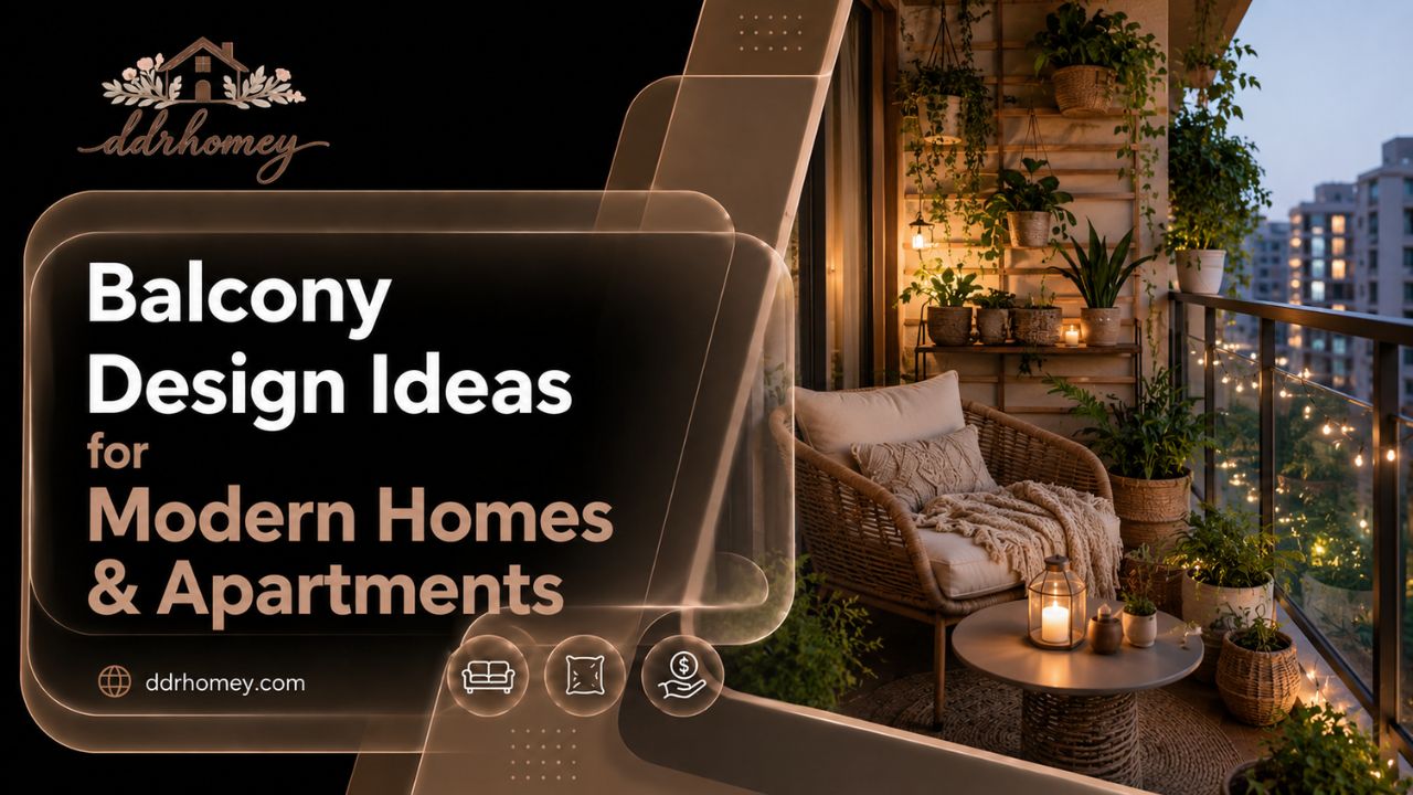 Balcony Design Ideas: 50+ Stunning Balcony Decoration & Small Balcony Ideas for Every Home