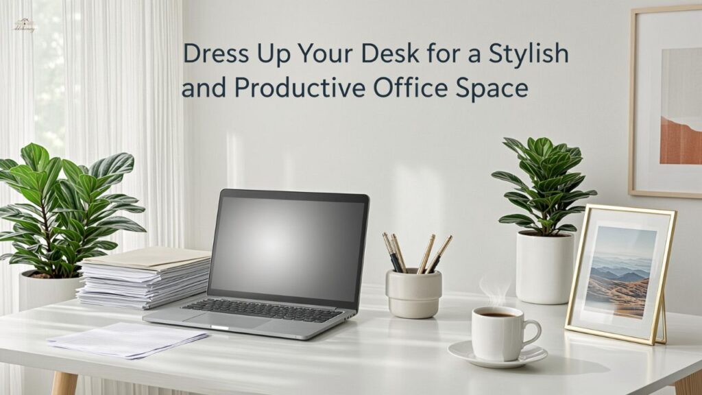 Dress Up Your Desk for a Stylish and Productive Office Space