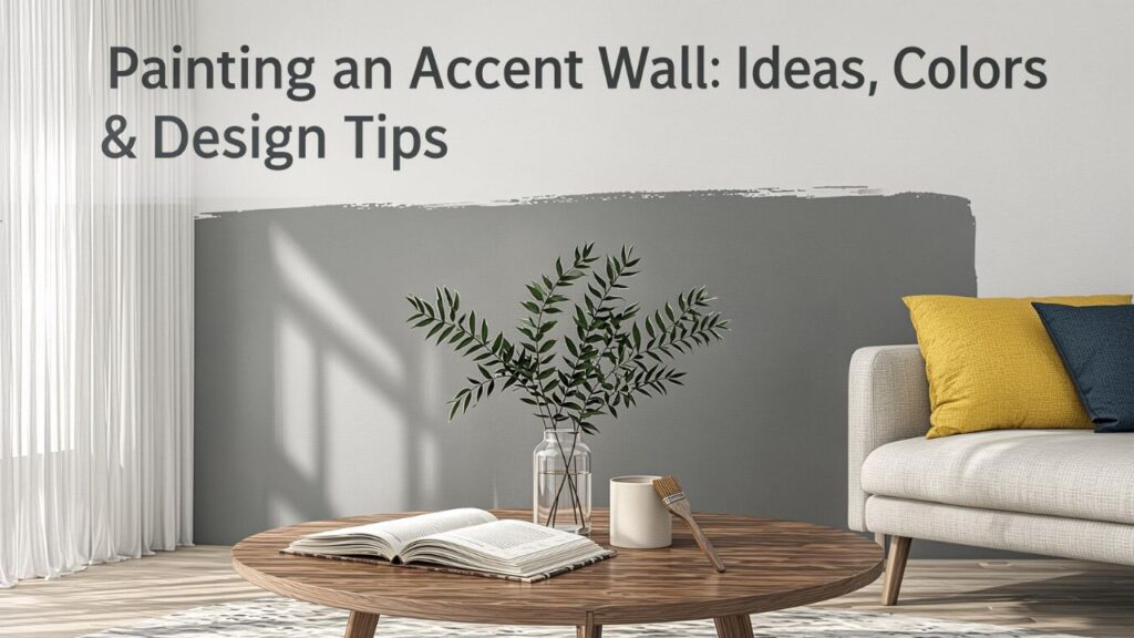 Painting an Accent Wall: Ideas, Colors & Design Tips